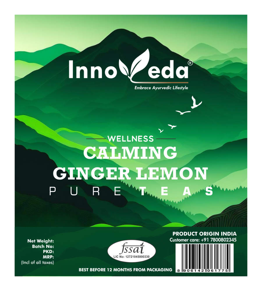 Innoveda Calming Ginger Lemon Tea